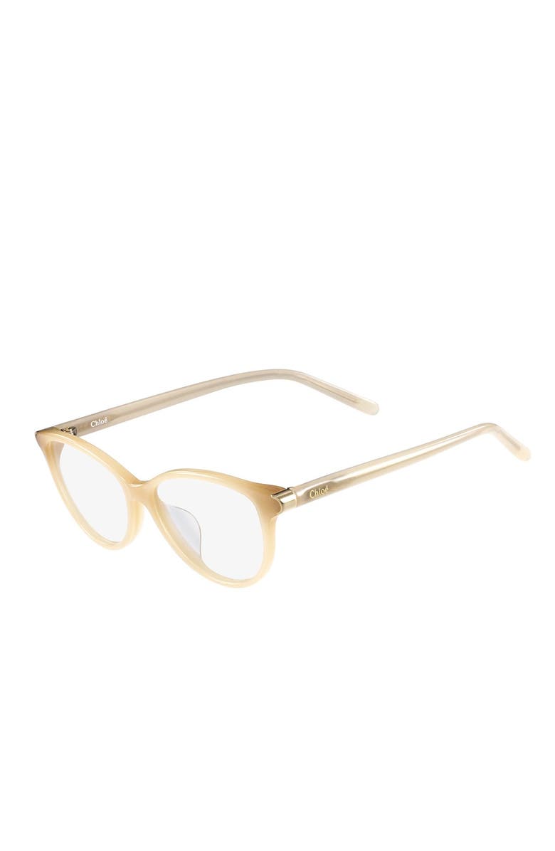 Chloé Cat Eye Full Rim Alt Fit 52mm Optical Frames, Alternate, color, 