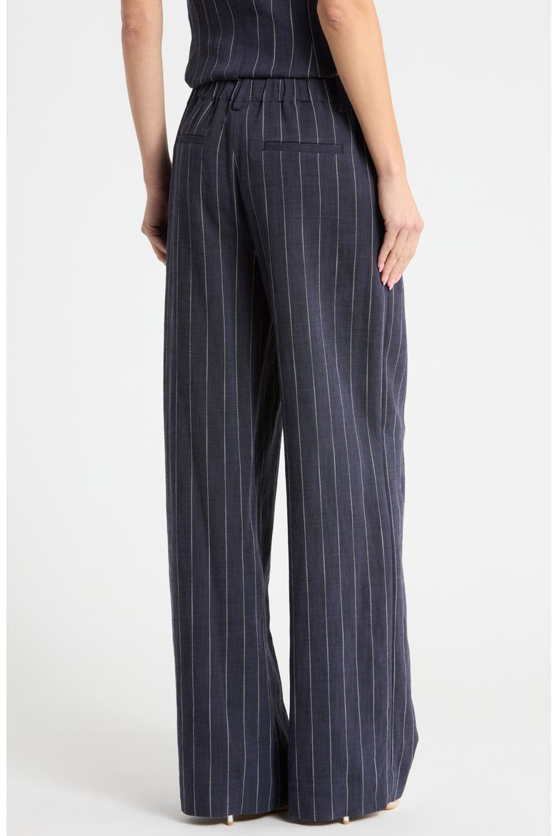 Tavar High Waist Wide Leg Pants, Alternate, color, MIDNIGHT STRIPE