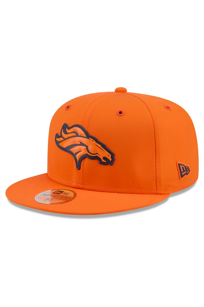Men's New Era Orange Denver Broncos 2026 Sideline 59FIFTY Fitted Hat, Main, color, Orange