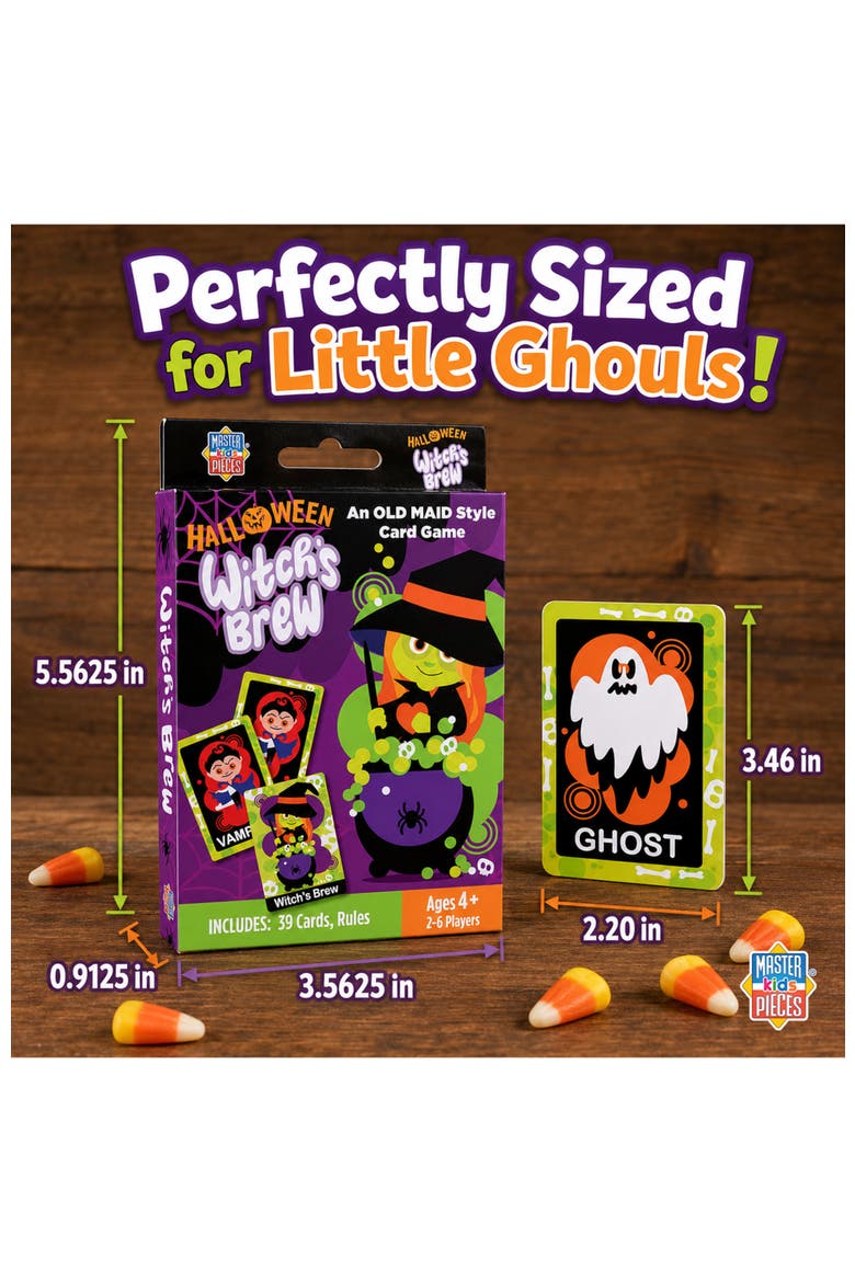 Halloween Witch's Brew Card Game, Alternate, color, Multicolor