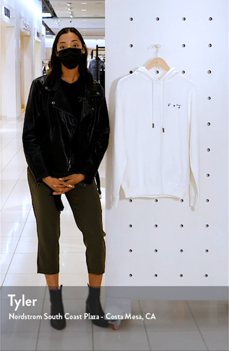 Liquid Melt Arrow Logo Women's Hoodie, sales video thumbnail