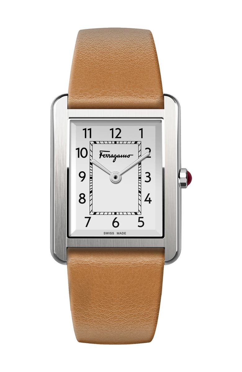 FERRAGAMO Women's Ferragamo Portrait Watch, 24mm x 32mm, Main, color, 