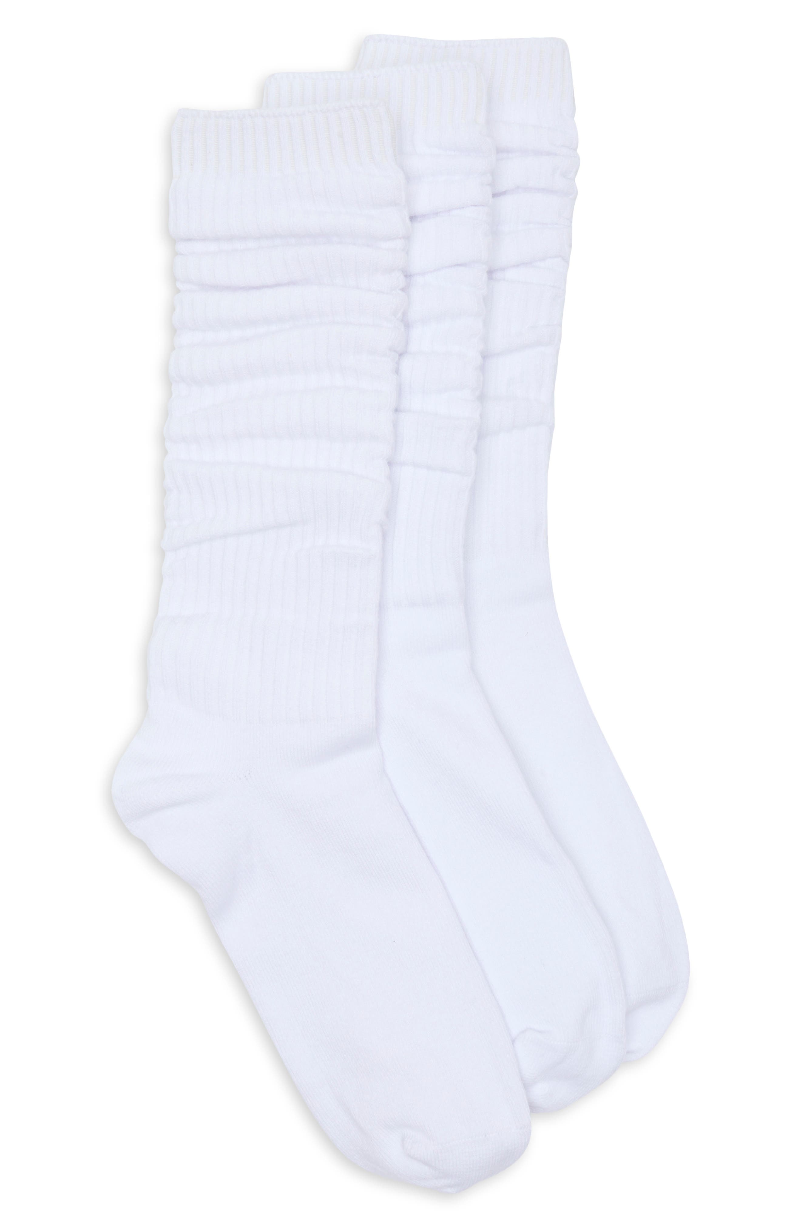 NORDSTROM RACK 3-Pack Slouchy Crew Socks
