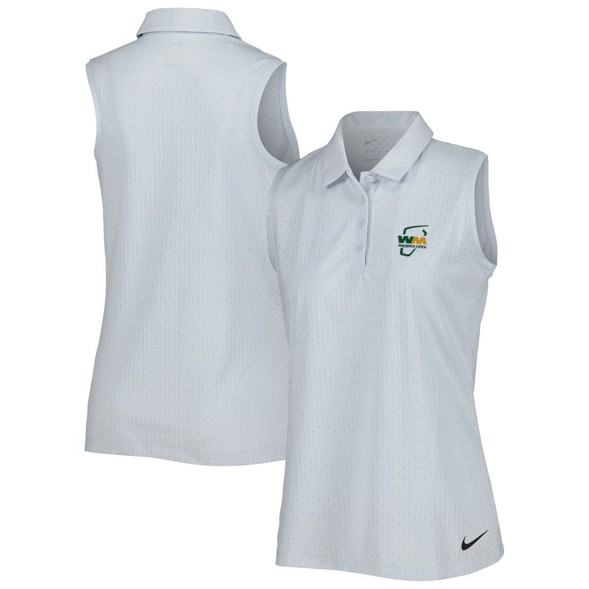 Nike Women's Nike Gray WM Phoenix Open Victory Performance Sleeveless ...