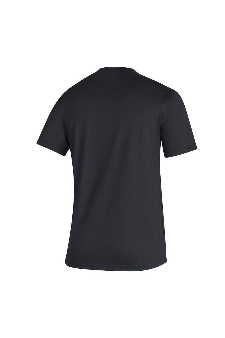 Men's adidas Black Rutgers Scarlet Knights Sideline Football Locker Practice Creator AEROREADY T-Shirt, Alternate, color, Black