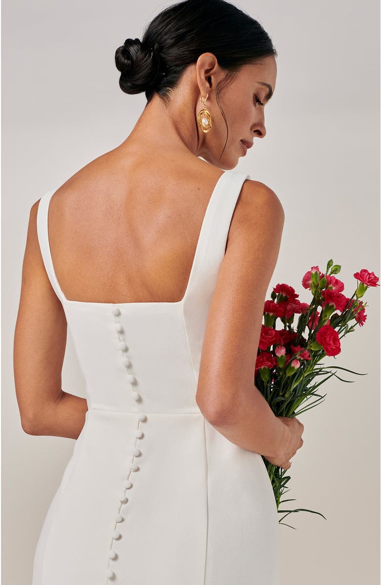 BWLDR Marylyn Gown, Alternate, color, White