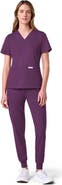JAANUU UltraSOFT Essential Comfort Women's 6-Pocket Scrub Set