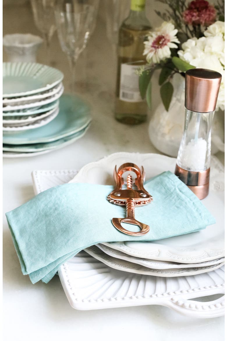 Incanto Stone Stripe Platter, Alternate, color, WHITE
