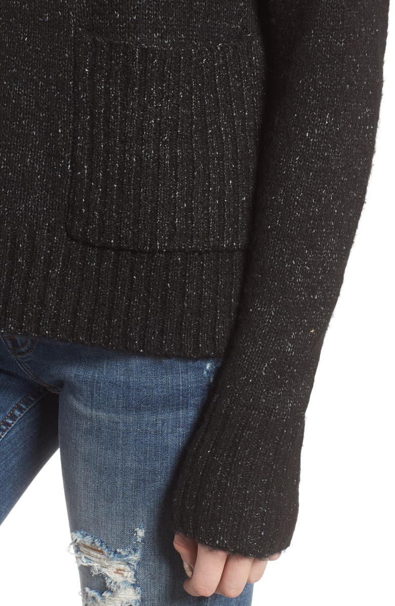 Love By Design Mock Neck Patch Pocket Pullover, Alternate, color,