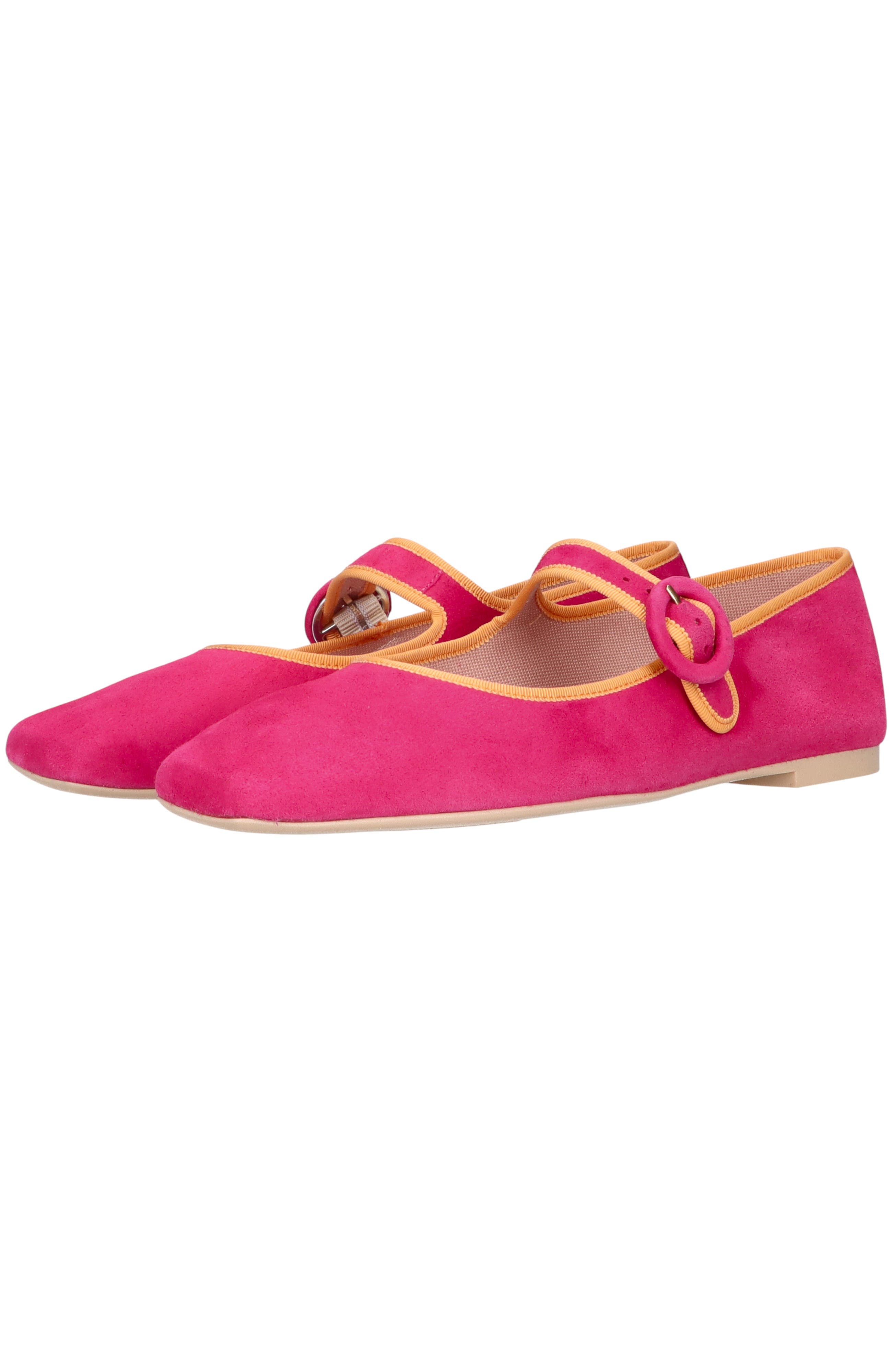 Square Toe Suede Mary Jane, Alternate, color, Pink