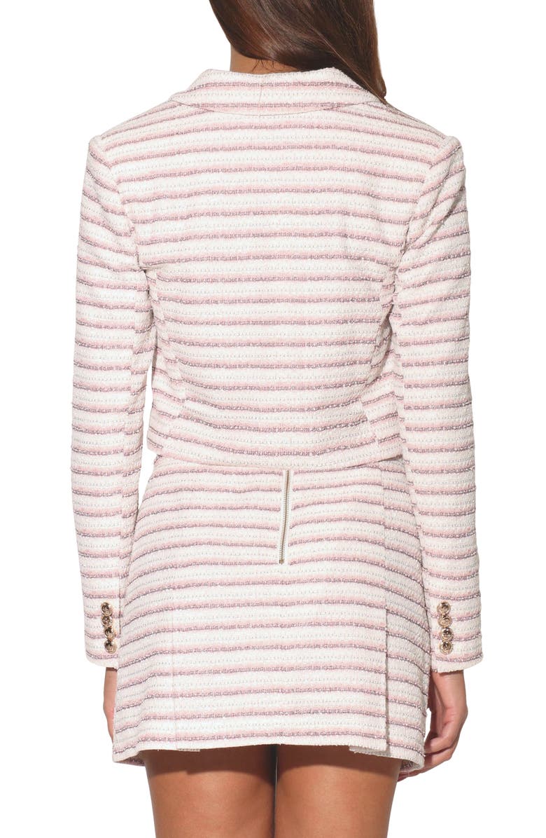 Walter Baker Dixon Tweed Blazer Jacket, Alternate, color, Bayside Tweed