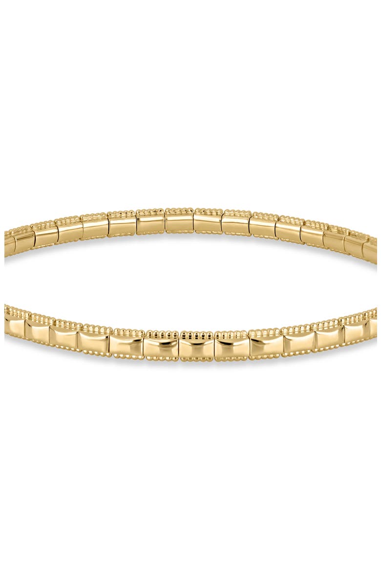 14K Gold Stretchy Bracelet (Online Trunk Show), Alternate, color, 14K YELLOW GOLD