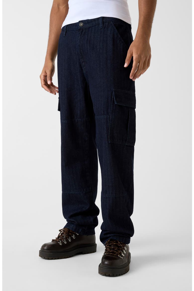 G17 Cargo Jeans, Main, color, BLUE