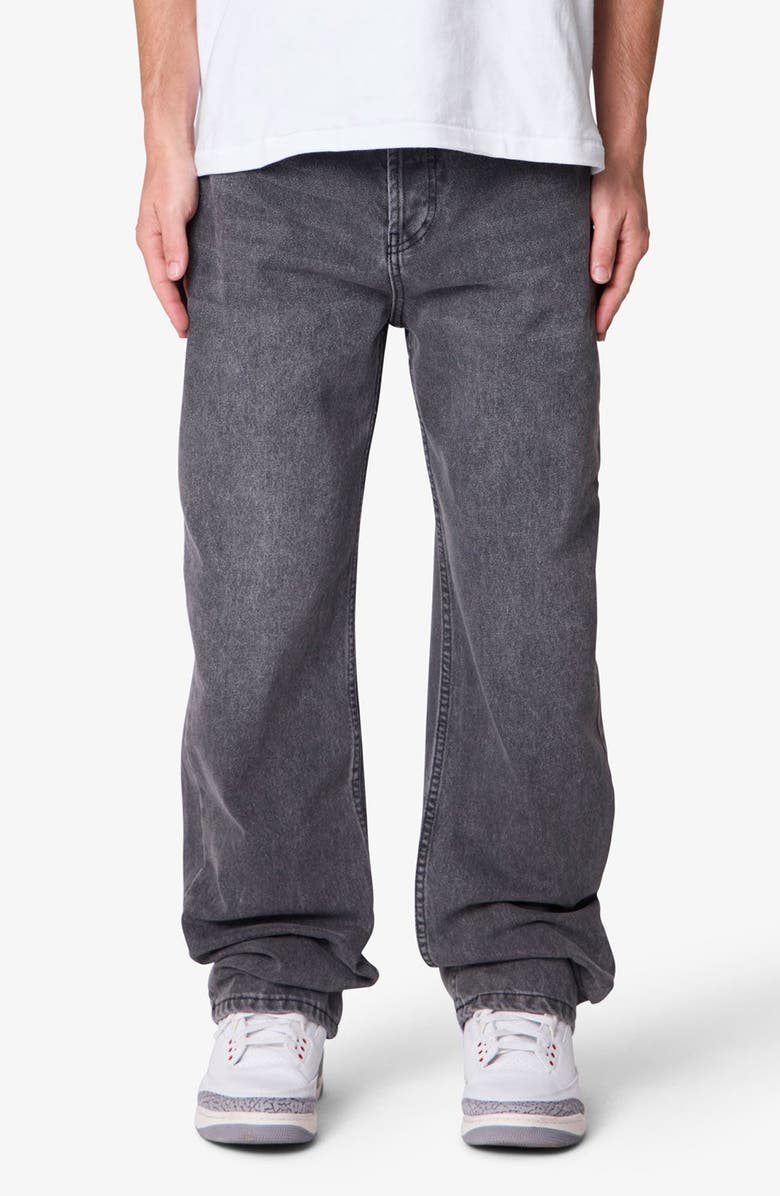 mnml Baggy Wide Leg Jeans, Main, color, Dark Sand Wash
