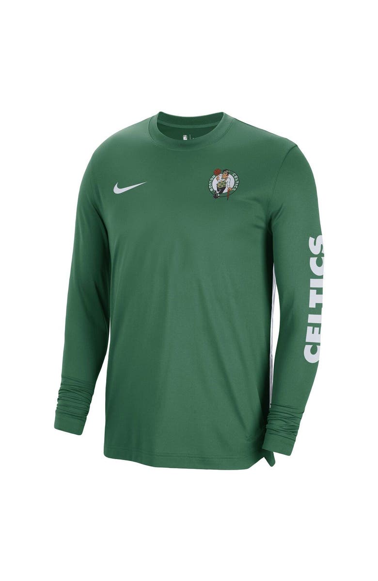 Nike Unisex Nike Kelly Green Boston Celtics 2023/24 Authentic Pregame Long Sleeve Shooting Shirt, Alternate, color, 
