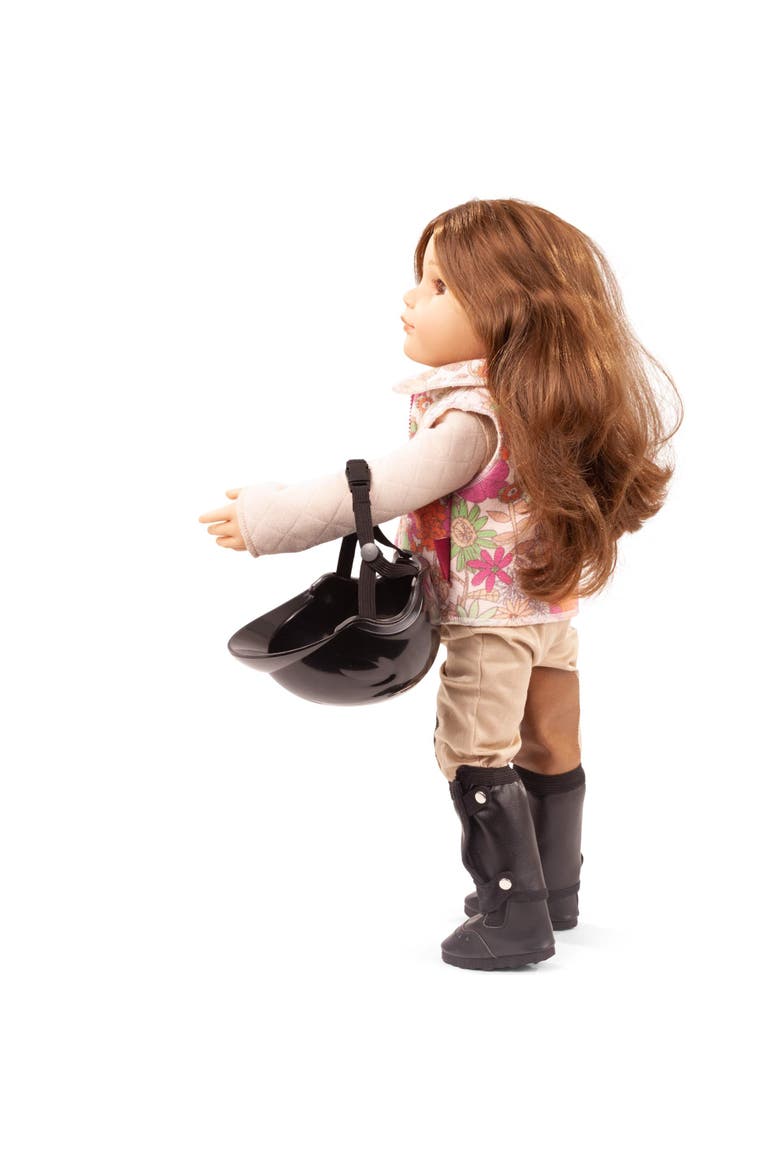 Hannah Loves Horseback Riding 19.5 Inch Standing Poseable Doll, Accessories, Alternate, color, Multicolored