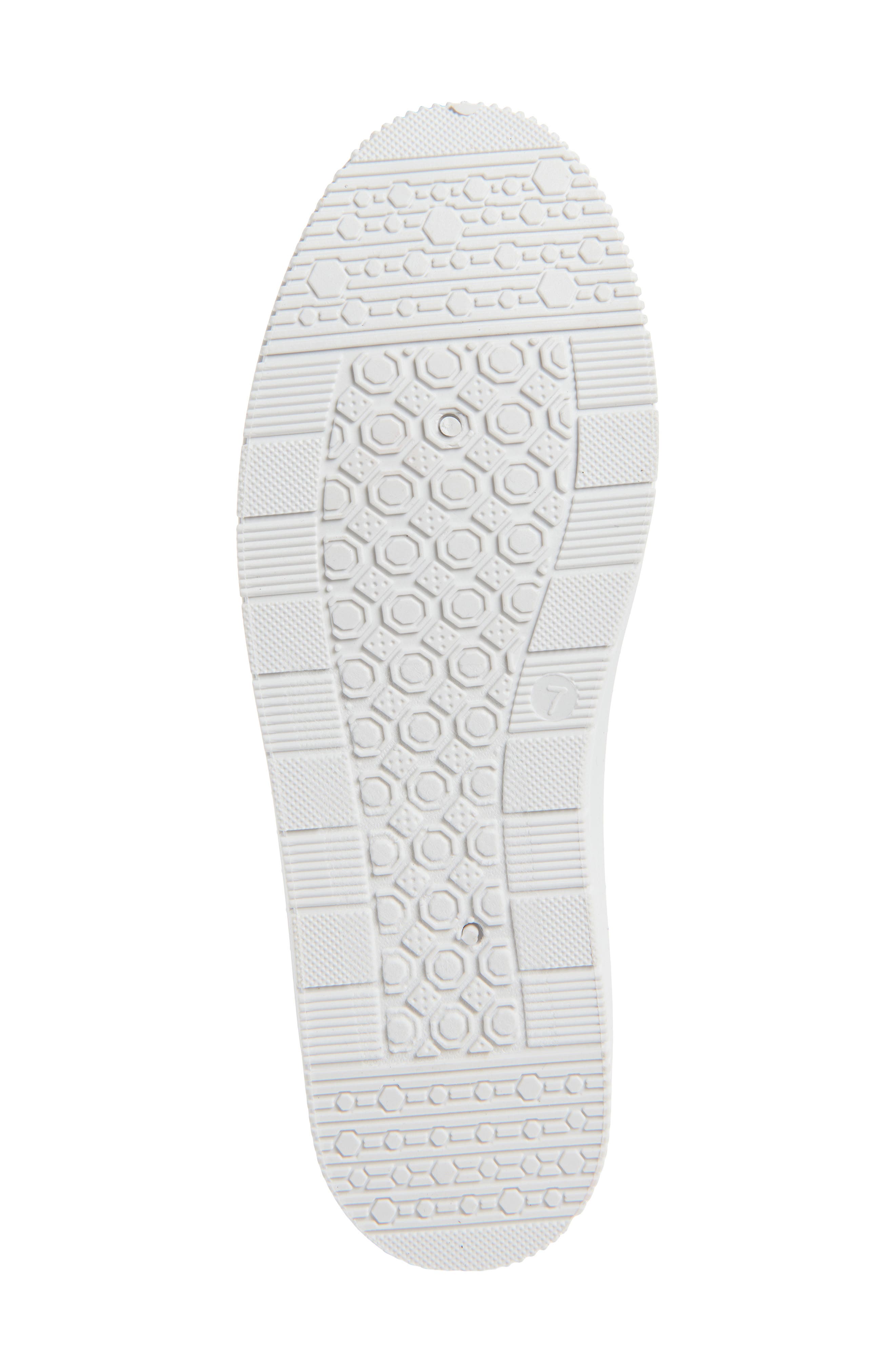 GLORIA VANDERBILT Annette Bow Charm Knit Slip-On Sneaker, Alternate, color, Black/ White