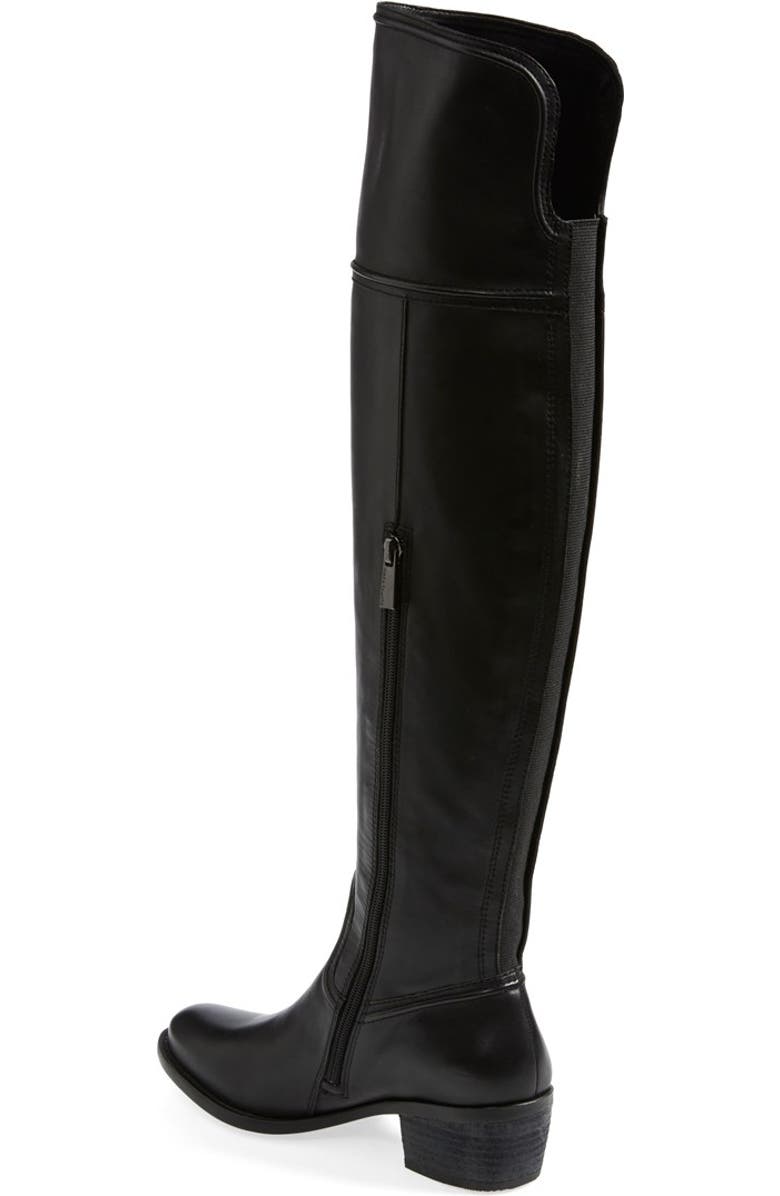 Vince Camuto 'Baldwin' Over the Knee Leather Boot, Main, color,
