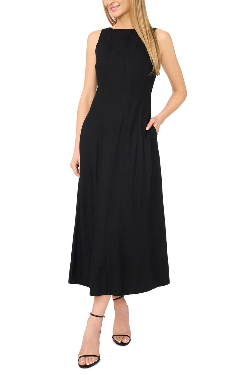 Halogen<sup>®</sup> High Neck Princess Seam Dress, Main, color, 