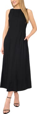 Halogen® High Neck Princess Seam Dress