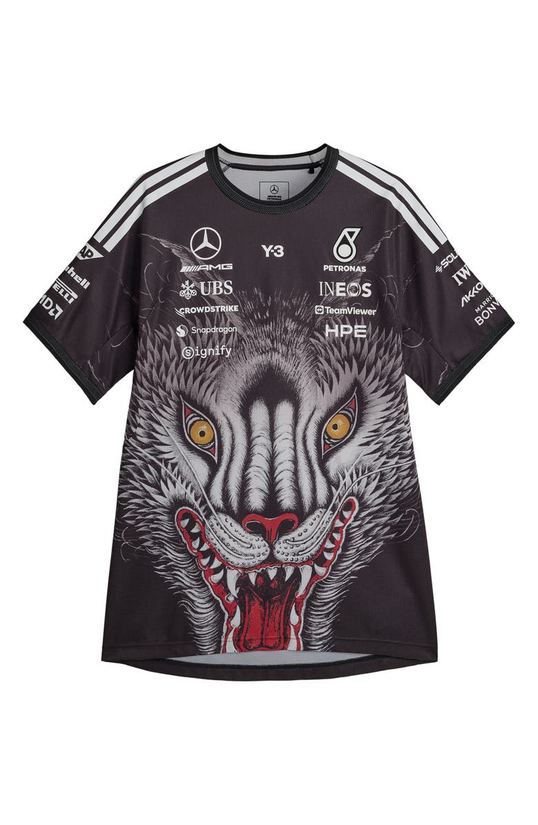 Y-3 F1 Team Graphic T-Shirt, Alternate, color, Black