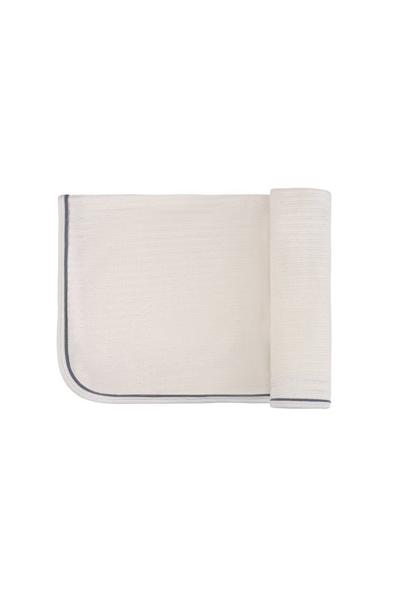 Looms Wave Collection - Pin dot Blanket, Main, color, Ivory Pin Dot