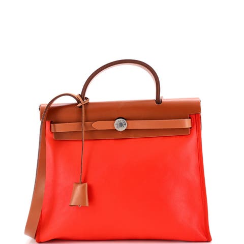 Herbag Zip Berline Vache Canvas and Leather 31