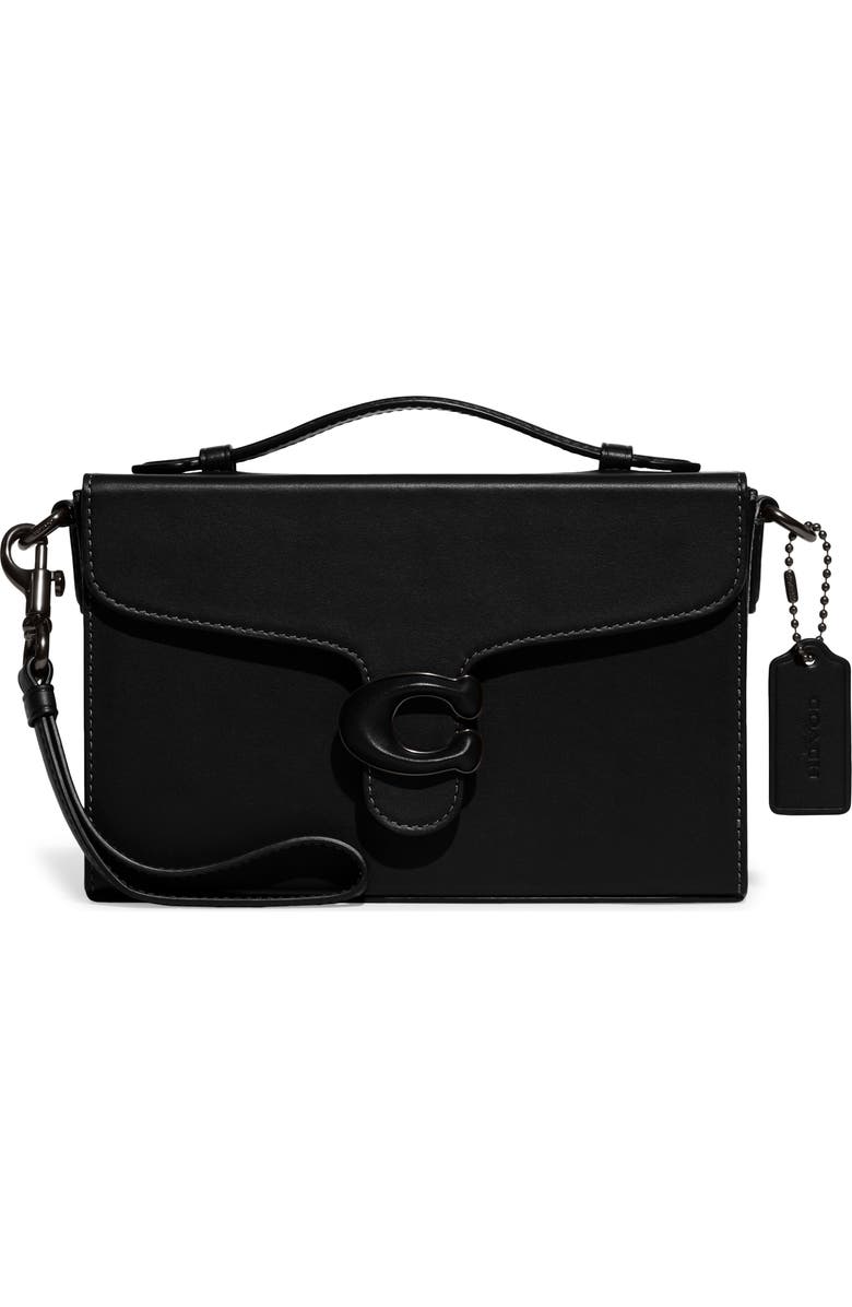 COACH Tabby Glovetanned Leather Box Crossbody Bag, Main, color,