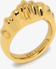 YOJ Coral Ring in Gold