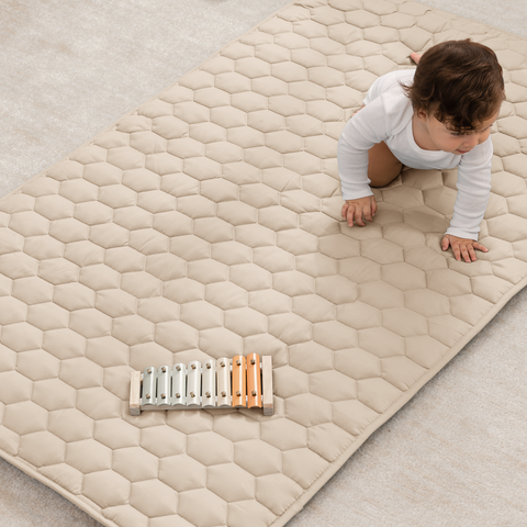 Premium Play Mat with Non-Slip Bottom, Rectangle