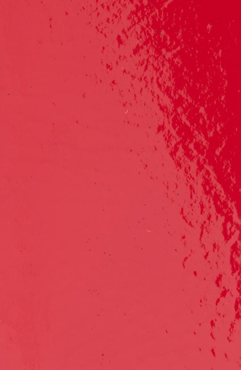 Kate Spade New York crinkle patent leather belt, Alternate, color, Ripe Apple/ Polished Gold