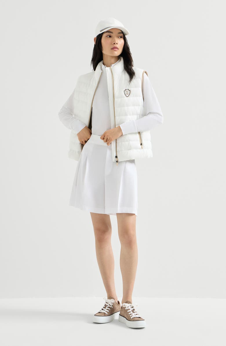 Brunello Cucinelli Down vest, Alternate, color, White