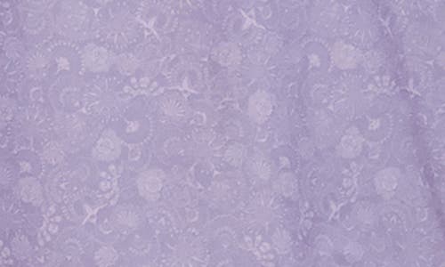 Ben Sherman Floral Tech Jersey Polo In Lavender