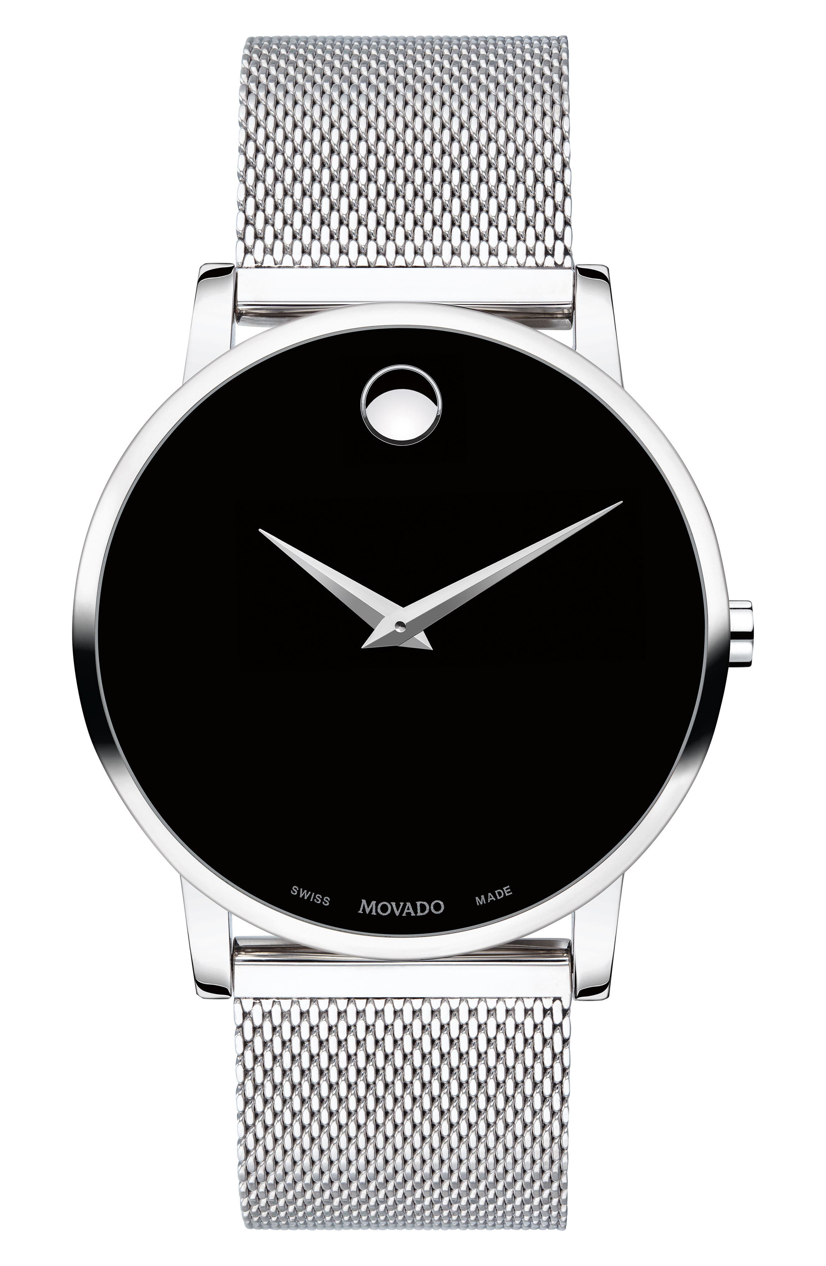 Movado Museum Mesh Strap Watch, 40mm