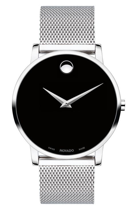 Museum Mesh Strap Watch, 40mm