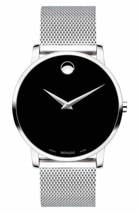 Movado Museum Mesh Strap Watch, 40mm