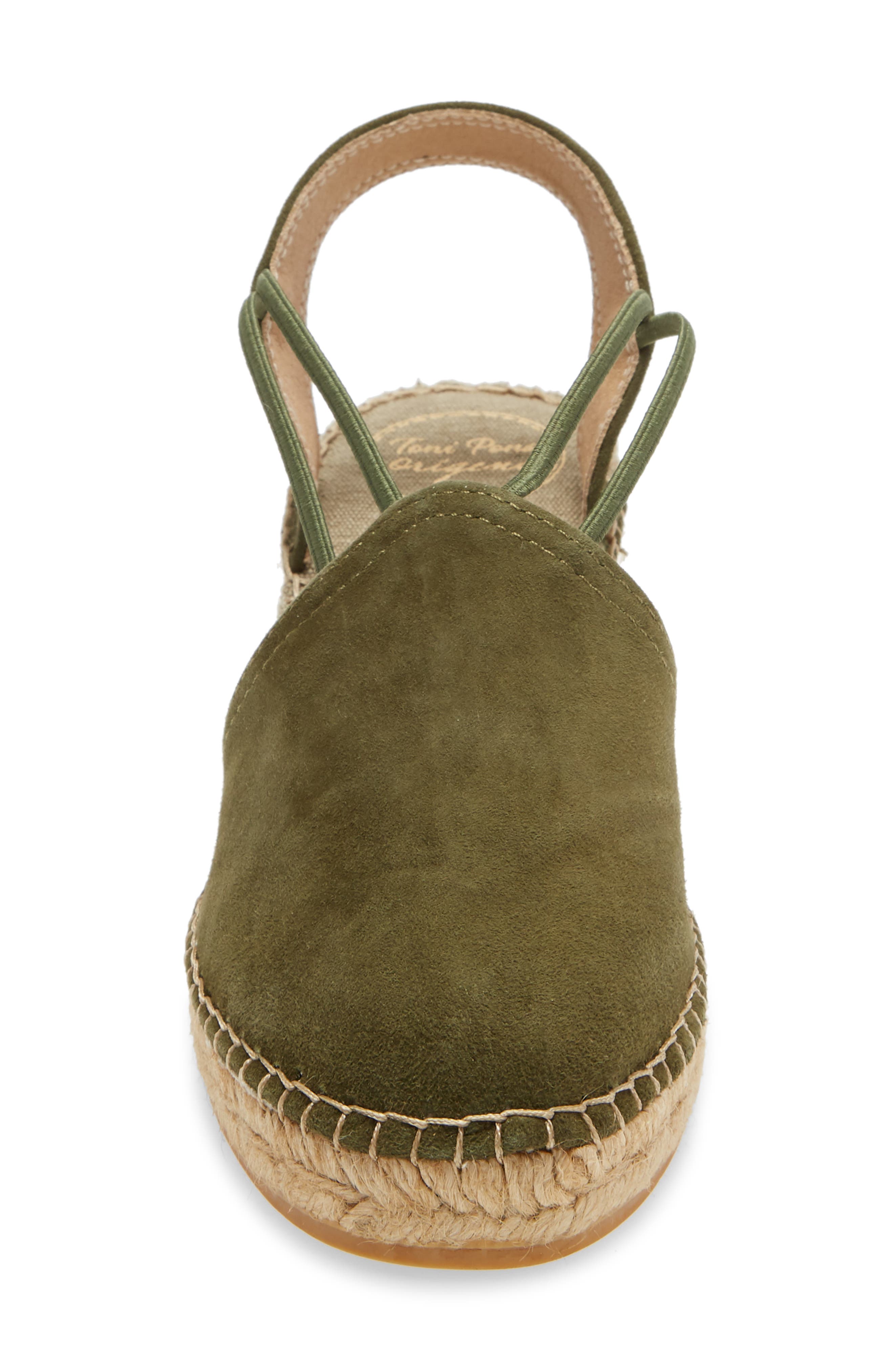 Toni Pons 
Tremp
 Slingback Espadrille Sandal, Alternate, color, Khaki Fabric