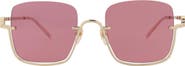 Gucci 54mm Novelty Square Sunglasses