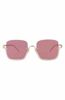 Gucci 54mm Novelty Square Sunglasses