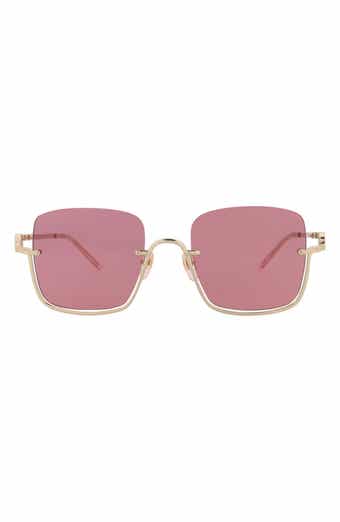 Gucci 54mm Novelty Square Sunglasses