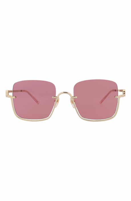 Gucci 54mm Novelty Square Sunglasses