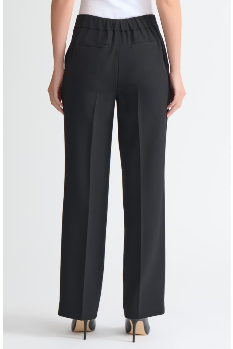 Gracie Pull-On Trouser Pants, Alternate, color, BLACK