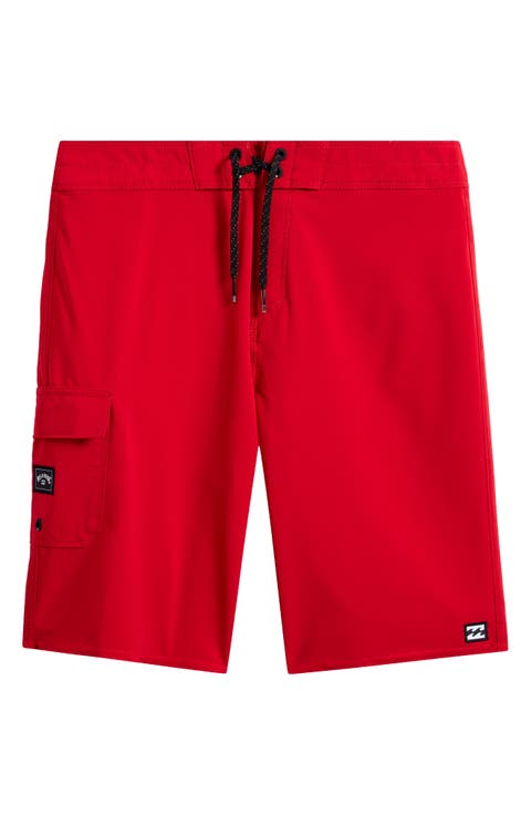 Kids' Solid Board Shorts (Big Kid)