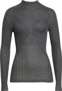 Jil Sander Cashmere & Silk Rib Sweater