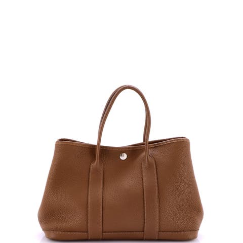 Garden Party Tote Leather 30