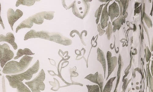 VINCE CAMUTO VINCE CAMUTO FLORAL PRINT DRAWSTRING PANTS 