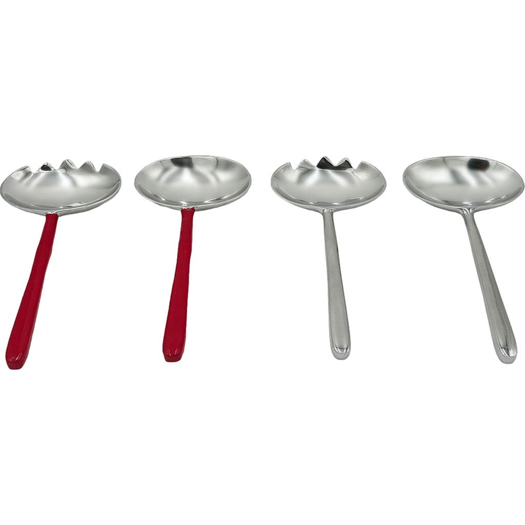 Lunares San Miguel Salad Server In Silver