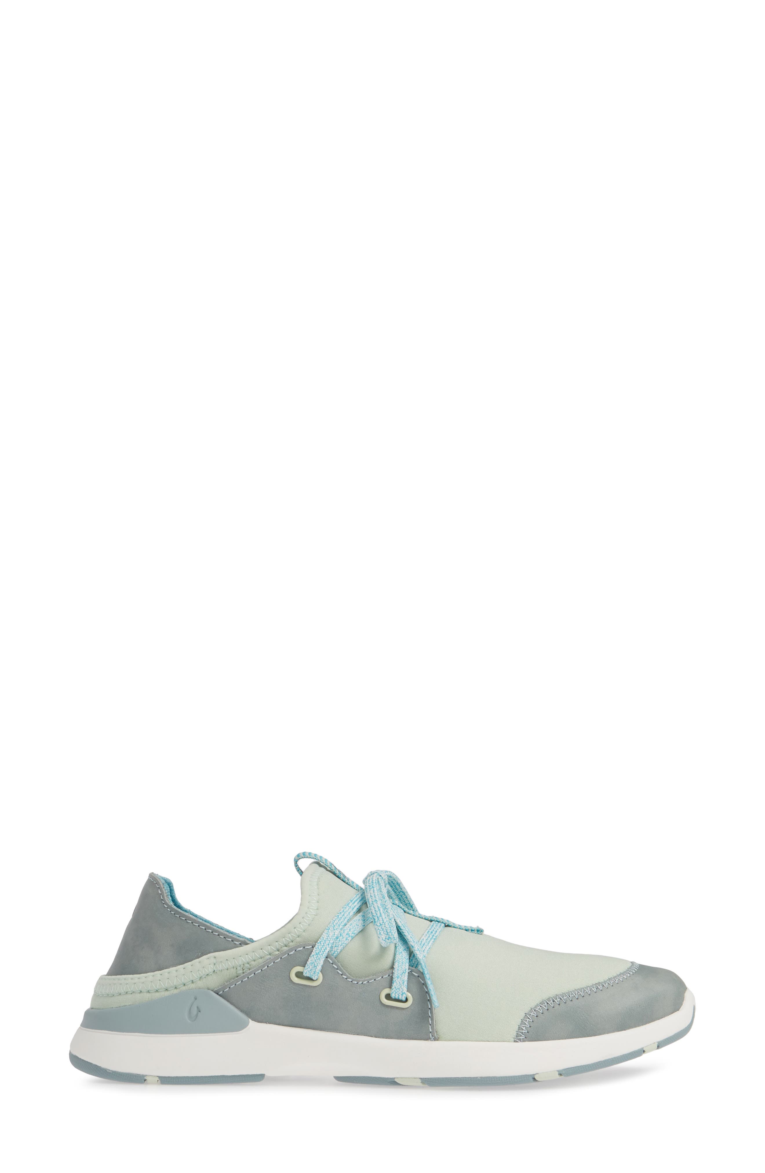 OluKai Miki Li Convertible Sneaker, Alternate, color, Pale Moss/ Dolphin Fabric