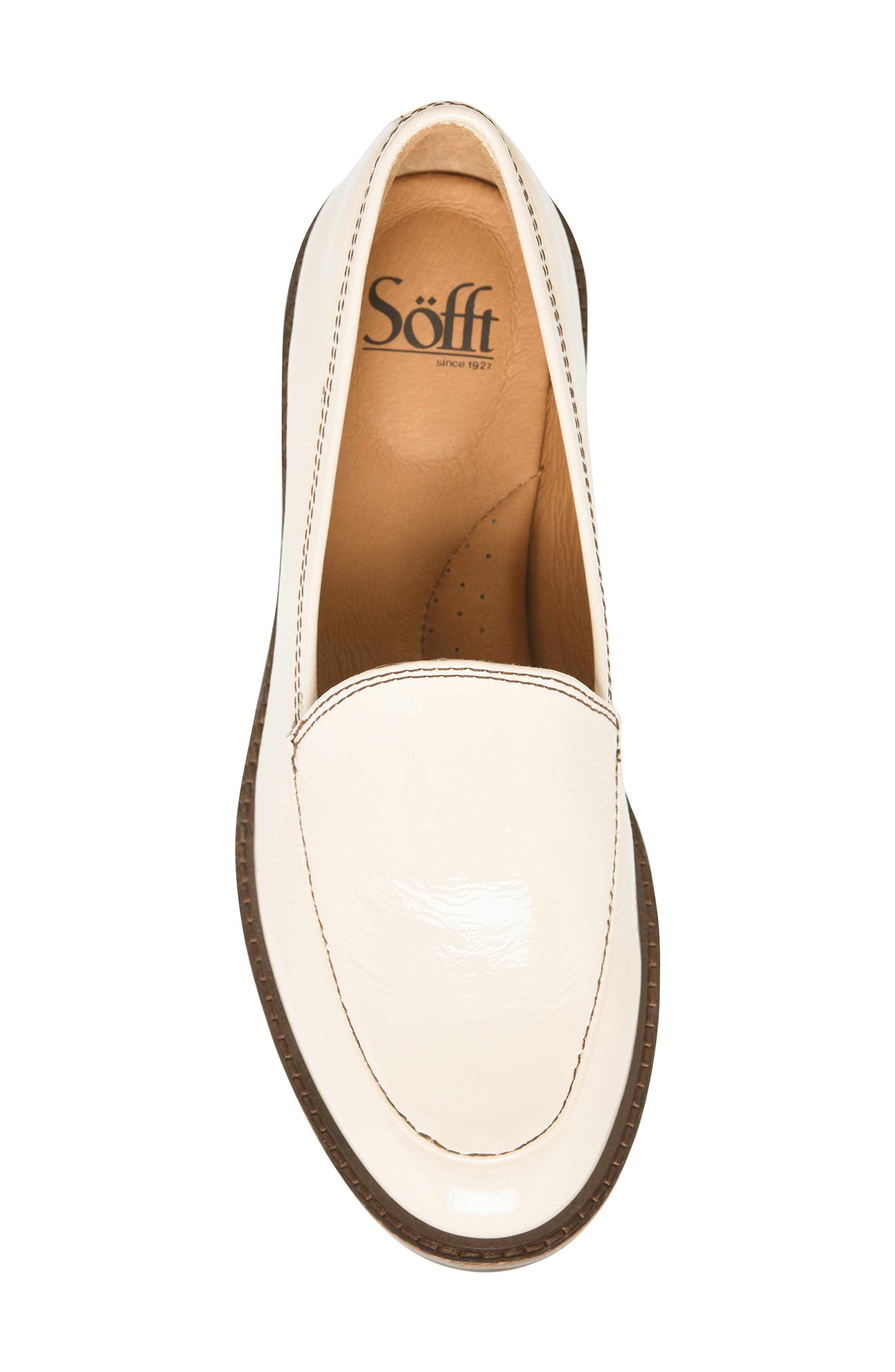 Söfft Napoli II Water Resistant Loafer, Alternate, color, Almond