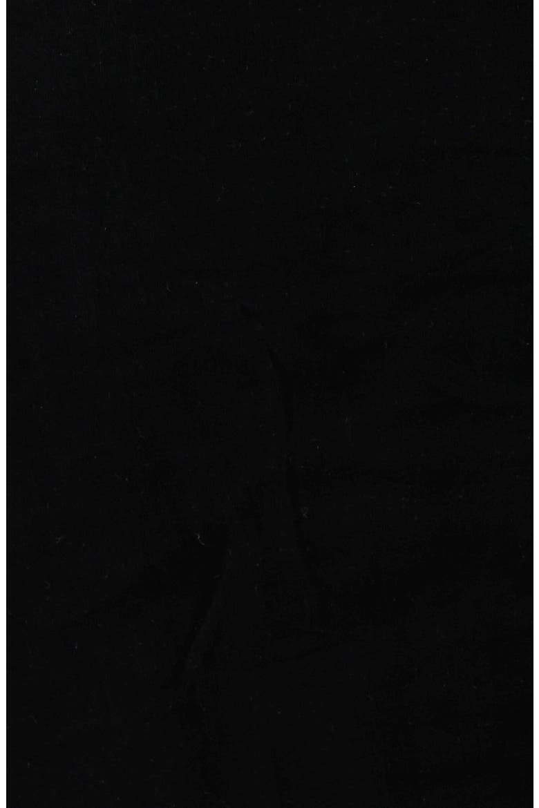 Micah Cold Shoulder Velvet Dress, Alternate, color, BLACK